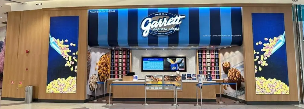 GARRETT POPCORN AT AEON TEBRAU, JOHOR BAHRU
