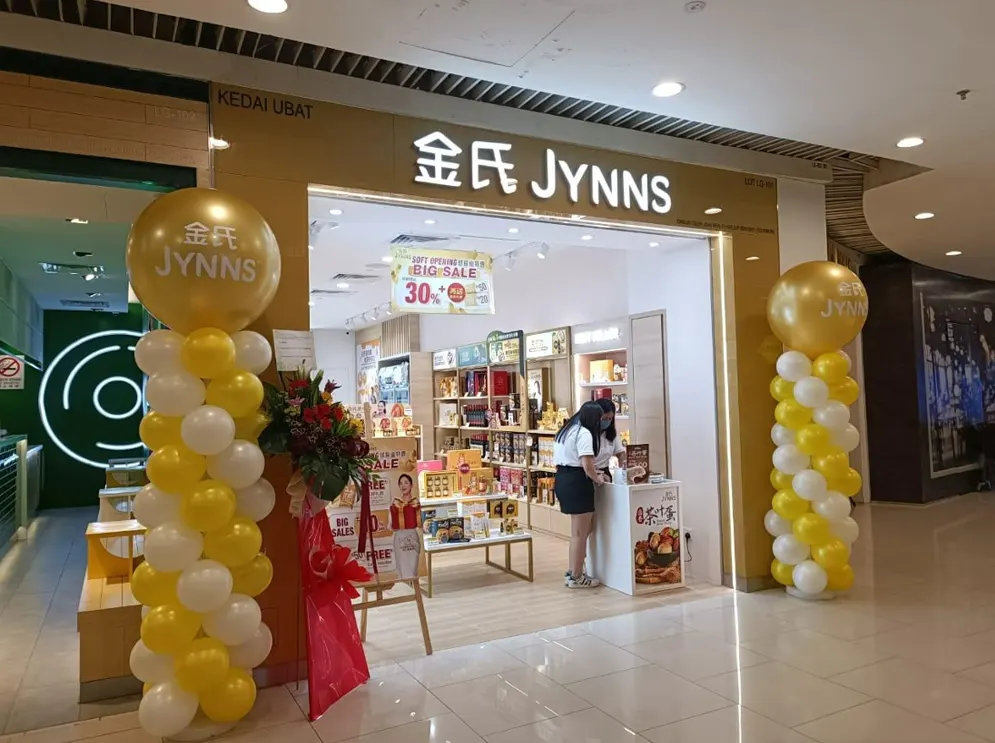 JYNNS AT QUEENSBAY SHOPPING CENTRE PENANG
